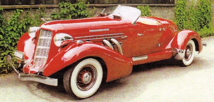 1935 Auburn Boattail Speedster